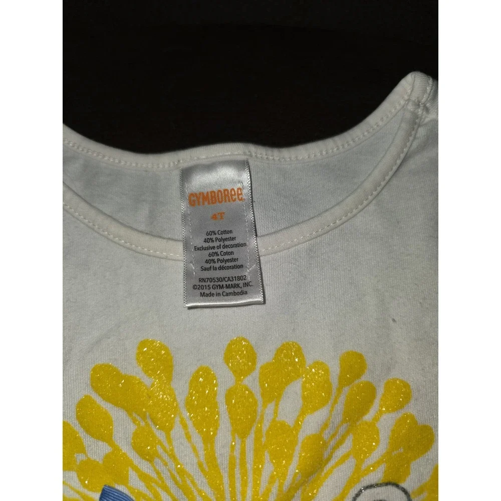 Gymboree pocketful of sunshine dandy little lion dandelion shirt size 4t‎